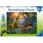100 XXL Puzzle - Dinosaur Oasis - Ravensburger - BabyOnline HK