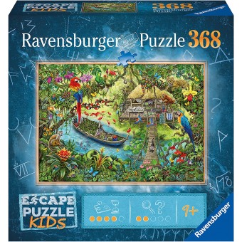 Escape Puzzle Kids - Jungle 368 piece Mystery Jigsaw Puzzle