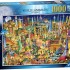 Puzzle - World Landmarks by Night (1000 pieces)