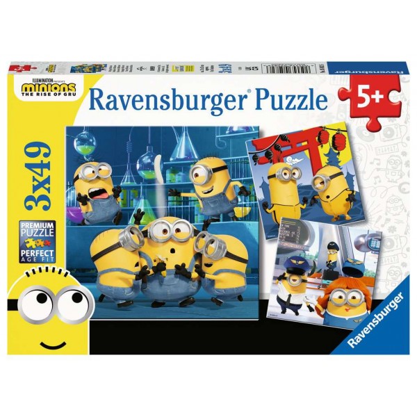 Minions (Funny Monions) - Puzzle (3 x 49) - Ravensburger - BabyOnline HK