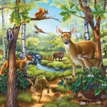 Forest, Zoo & Pets Puzzle (3 x 49) - Ravensburger - BabyOnline HK