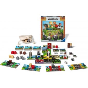 Minecraft - Heroes of The Village – A Cooperative Minecraft Board Game 