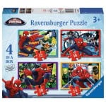 Marvel Ultimate Spiderman - Puzzle (4 in 1 Box) - Ravensburger - BabyOnline HK