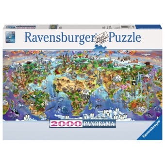 Puzzle - World Wonders (2000 pieces)