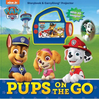 Paw Patrol - Pups on the Go (Storybook & CarryAlong Projector)