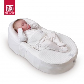 Cocoonababy Nest (with fitted sheet) - Fleur de coton (White)