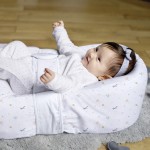 Cocoonababy Nest (with fitted sheet) - Fleur de coton (Happy Fox) - Red Castle - BabyOnline HK