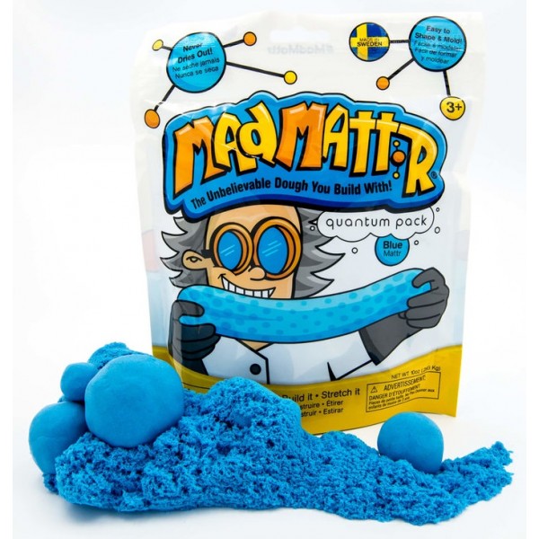 Mad Mattr - Non-Drying Modeling Dough 10oz (藍色) - Relevant Play - BabyOnline HK