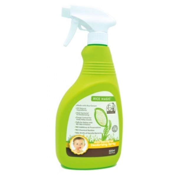 Anti-Bacterial Deodorizing Spray 500ml - Rice Magic - BabyOnline HK