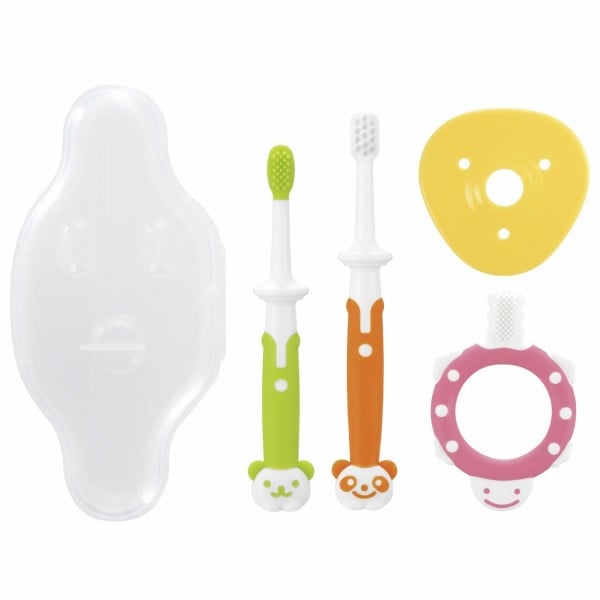 Training Toothbrush Set - Richell - BabyOnline HK