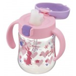 TLI - 三階段訓練杯+不鏽鋼杯套裝 (粉紅色) - Richell - BabyOnline HK