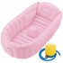 充氣型嬰兒浴盆L 附打氣泵 (粉紅色)