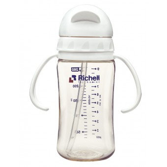 PPSU 吸管型奶瓶 260ml (白色)