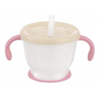 Aqulea R - Straw Training Mug 150ml (Pink)
