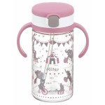 Aqulea R - Straw Bottle Mug 320ml (Pink) - Richell - BabyOnline HK