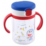Aqulea - Doraemon Straw Bottle Mug 200ml (Blue) - Richell - BabyOnline HK