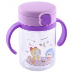 Aqulea - Doraemon Straw Bottle Mug 200ml (Purple) - Richell - BabyOnline HK