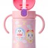 TLI - Doraemon Stainless Steel Straw Bottle 300ml (Pink)