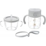 Richell - Axstars - Straw Mug Training Set (Light Grey) - Richell - BabyOnline HK