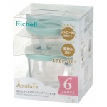 Richell - Axstars - 吸管訓練及直飲水杯套裝 (粉藍) - Richell - BabyOnline HK