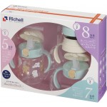 Richell - TLI Step-Up Bottle Mug Set SD (Blue) - Richell - BabyOnline HK