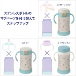 Richell - TLI Premium Step-Up Bottle Mug Set SD (Gray) - Richell - BabyOnline HK