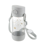 Richell - Axstars - Direct Drink Cup with Strap 450ml (Light Grey) - Richell - BabyOnline HK