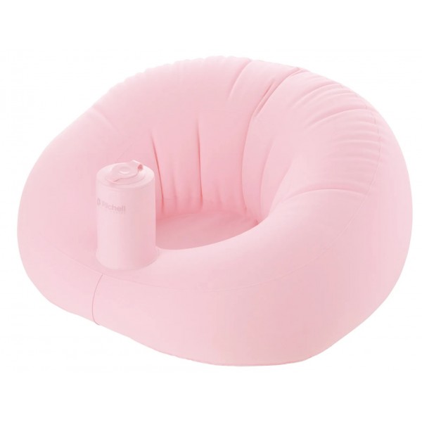 Richell - Airy Fluffy Baby Sofa (Pink) - Richell - BabyOnline HK