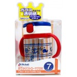 Cup de Mug - Clear Straw Bottle Mug 200ml - Richell - BabyOnline HK