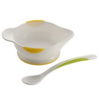 Babyware TRY series Weaning Set (Weaning bowl with Feeding Spoon)