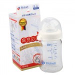 寬口玻璃奶瓶α 150ml - Richell - BabyOnline HK