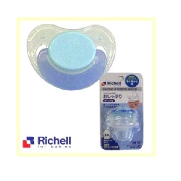NC嬰兒安撫奶嘴 (8m+) (藍色) - Richell - BabyOnline HK