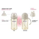 PPSU Straw Bottle 260ml - Richell - BabyOnline HK