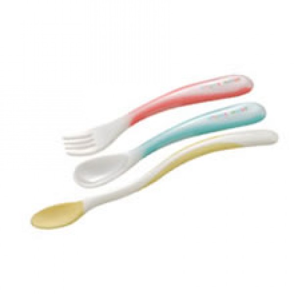Spoon & Fork Set - Richell - BabyOnline HK