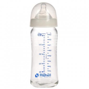 寬口玻璃奶瓶α 260ml