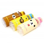 Kiiroitori - BPA Free Straw Bottle with Strap 380ml - San-X - BabyOnline HK