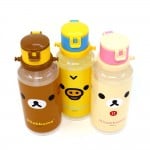 Rilakkuma - BPA Free 吸管水樽連揹帶 380ml - San-X - BabyOnline HK