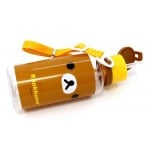 Rilakkuma - BPA Free Straw Bottle with Strap 380ml - San-X - BabyOnline HK