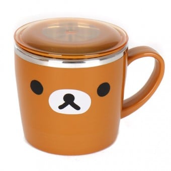 Rilakkuma - Stainless Steel Cup with Lid 260ml