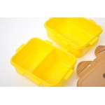 Rilakkuma - Plastic Food Container (2 pcs) with Bag - San-X - BabyOnline HK