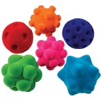 Rubbabu - Sensory Hexagon Ball - Pink - Rubbabu - BabyOnline HK