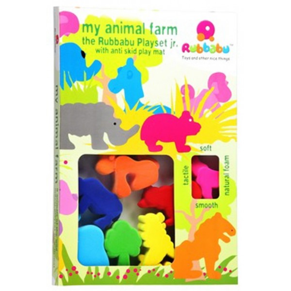 Rubbabu - My Animal Farm Playset - Rubbabu