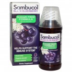Black Elderberry - Sugar Free Formula Syrup 120ml - Sambucol - BabyOnline HK