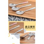 Sumikko Gurashi - 304 Stainless Steel Spoon (Pink) - San-X - BabyOnline HK