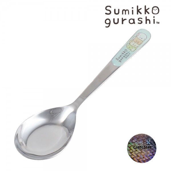 Sumikko Gurashi - 304 Stainless Steel Spoon (Green) - San-X - BabyOnline HK