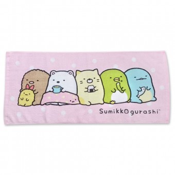 Sumikko Gurashi - Towel 33 x 77cm (Pink)
