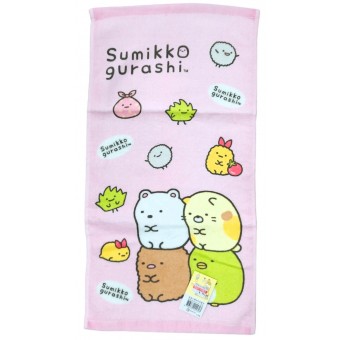 Sumikko Gurashi - Towel 28 x 53cm (Pink)