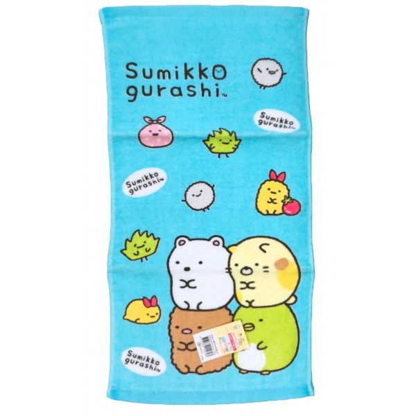 Sumikko Gurashi - Towel 28 x 53cm (Light Blue) - San-X - BabyOnline HK