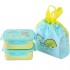 角落生物 - 食物盒連拉繩袋 (粉藍色)
