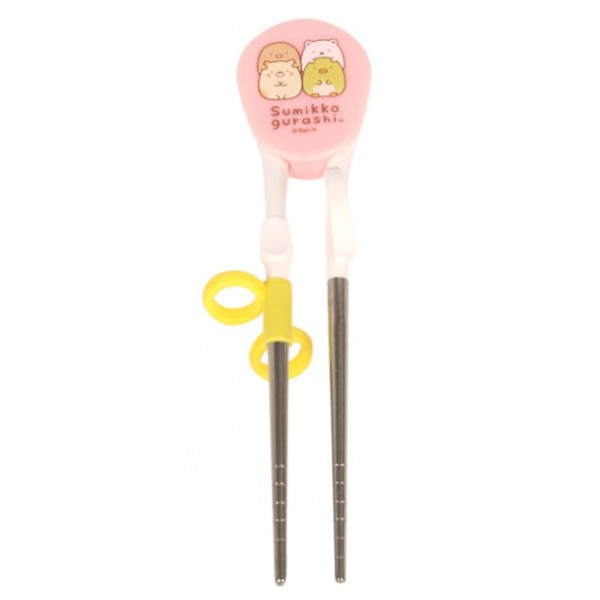 Sumikko Gurashi - Kids Training Chopsticks (Pink) - San-X - BabyOnline HK